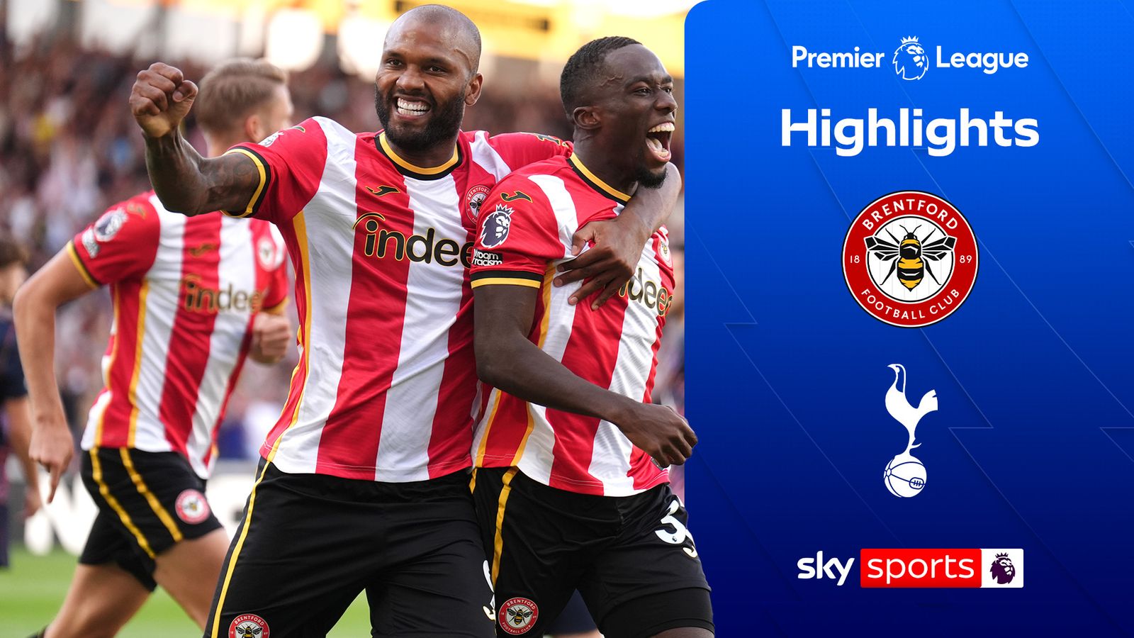 布伦特福德 3-0 热刺 | 英超精彩瞬间